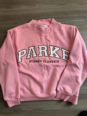 L/XL Parke Stoney Clover Lane Exclusive Mockneck Sweatshirt